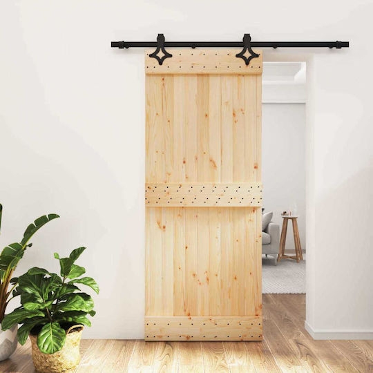 Πόρτα Εσωτερική Συρόμενη Laminate 344504 Ύψους 210cm