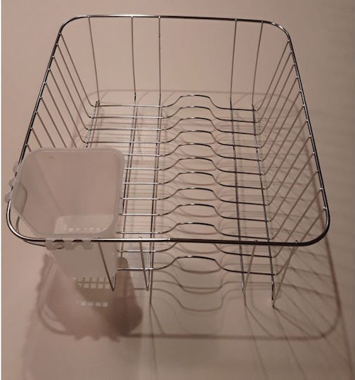 Karvounis Sink Strainer Inox Silver 34x31x15cm