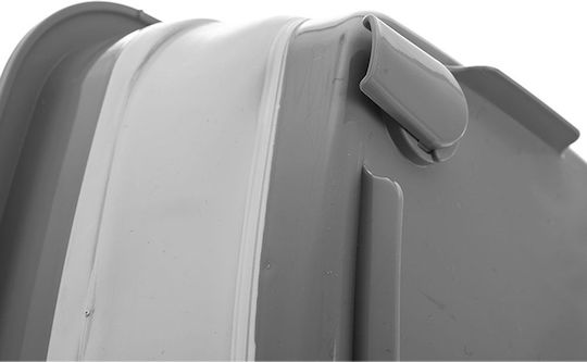 Qlux Qlux Στραγγιστήρι Νεροχύτη Σιλικόνης Γκρι 64.5x48.5x38cm