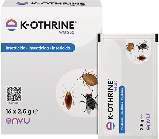 Envu K-Othrine WG250 Σκόνη για Αράχνες / Κατσαρίδες / Κοριούς / Κουνούπια / Μυρμήγκια / Μύγες 2.5gr Χωρίς Άρωμα
