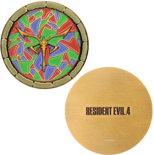 Resident Evil 4 Replica Church Puzzle Medallion Set