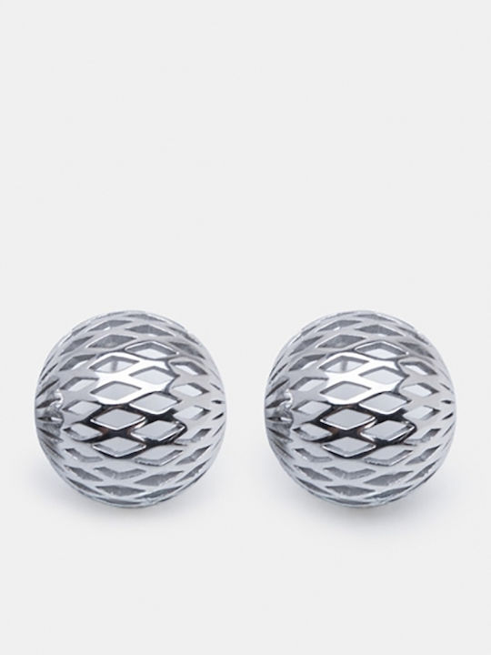 Ohrringe Durchbrochene Masche 4961911-Silber