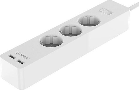 Orico Πολύπριζο με USB-A