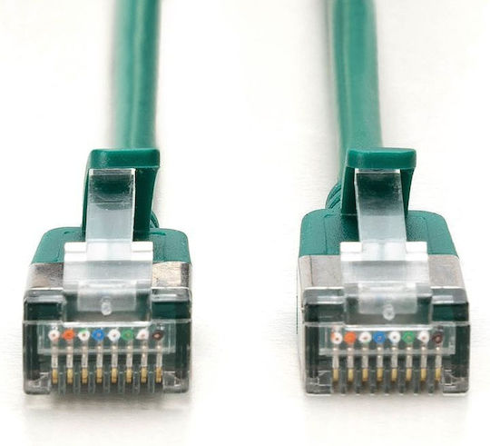 Digitus Директно Свързване На Мед Cat.6a (Gigabit) Мрежов Кабел Ethernet 2м Зелен 10 Бройки