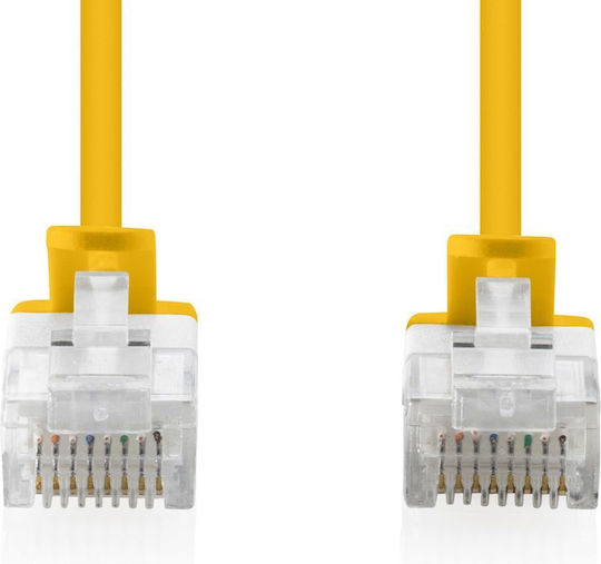 Digitus U/UTP Кат.6 (Gigabit) Мрежов Кабел Ethernet 0.5м Жълт