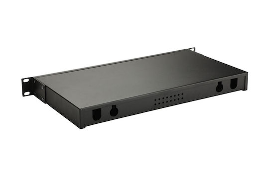 Equip Lwl Patch Panel 24 Anschlüsse Sc-duplex Os2 1u Vollständig Schwarz