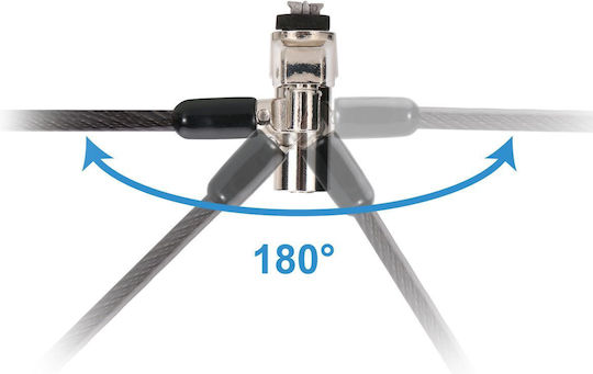 Conceptronic Nbt Аритметично Заключване За Лаптоп Nano-lock Dual 1,80 M
