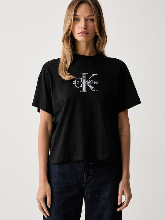 Γυναικείο T-shirt Μαύρο