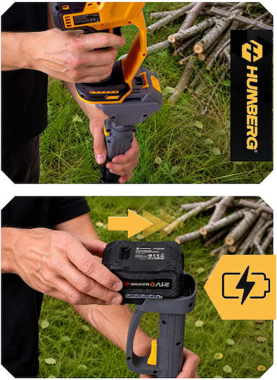 Extension Arm Chainsaw Pole Pruner Length Adjustment 160-250 Cm Humberg Hm-422