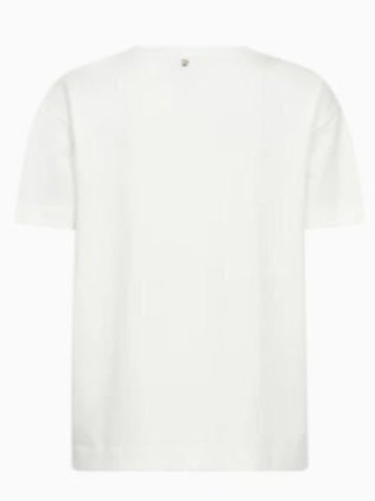Damen T-shirt Hellbeige
