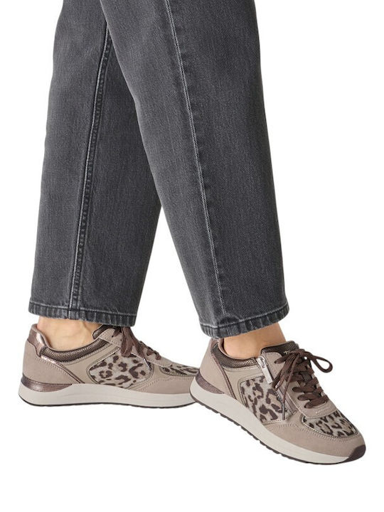 Damen Sneakers Beige