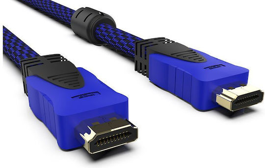 Inca HDMI 1.4 HDMI Кабел HDMI Мъжки - HDMI Мъжки 5м Черен