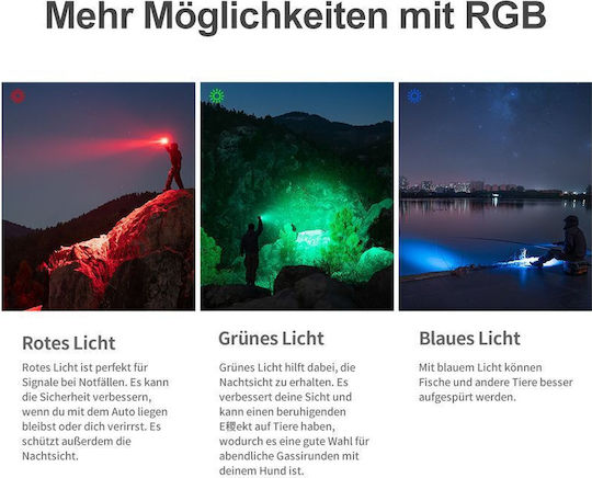 Olight Επαναφορτιζόμενος Φακός LED IPX8 με Μέγιστη Φωτεινότητα 7000lm Marauder Mini
