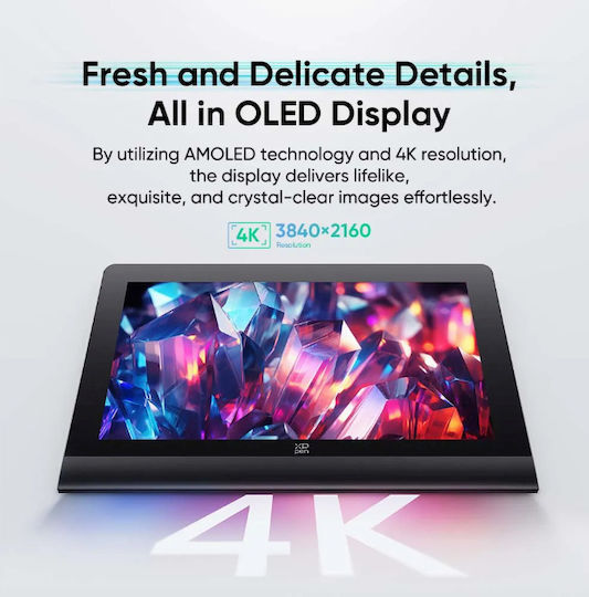 XP-Pen Artist Ultra 16 Grafică de Desen cu Ecran 4K 15.6"