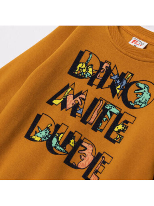 Funky Sweatpants Set Orange