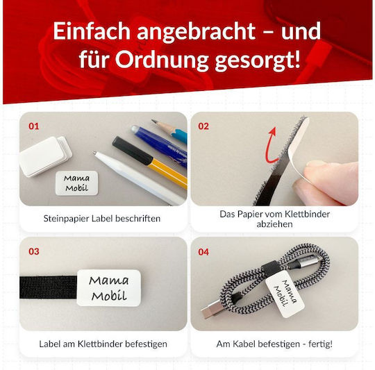 LTC Audio Velcro Kabelbinder (10 Stück)