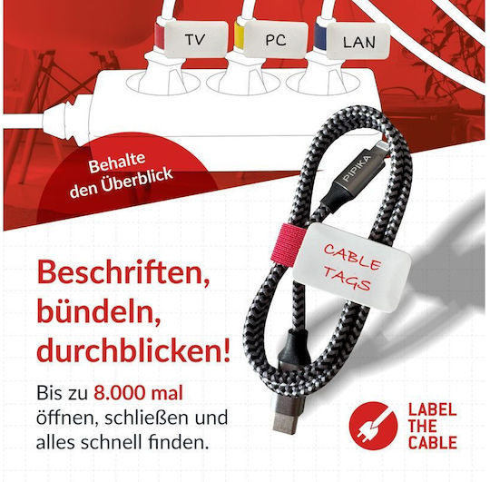 LTC Audio LTC Audio Kabelbinder 18mmx32mm (30 Stück)