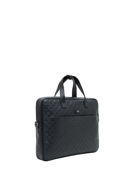 Leather Men's Black Briefcase