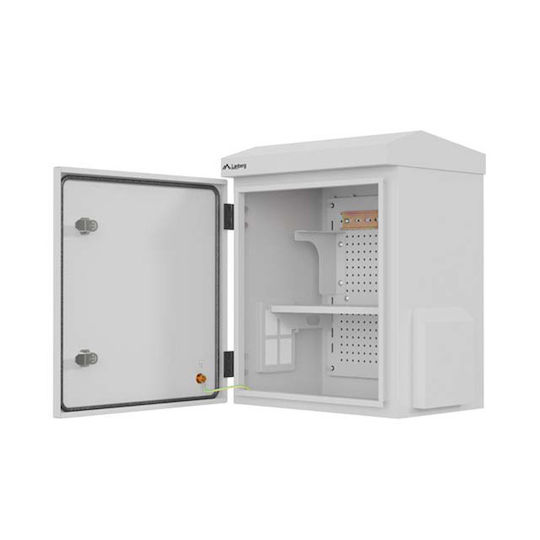Lanberg Монтирана на стена Рак Кабина 32x22x40cm Сива WAH1-3240-00S
