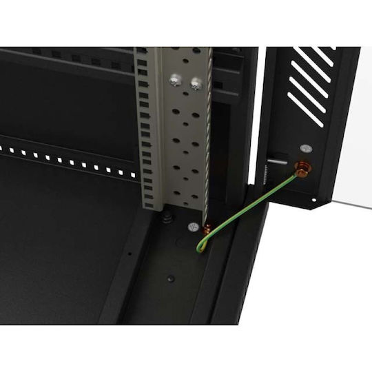 Lanberg Подова Rack Кабина 19U 60x100cm Черна FF01-6022-12B