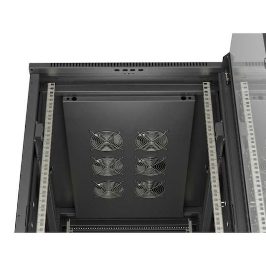 Lanberg Подова Rack Кабина 19U 60x100cm Черна FF01-6022-12B