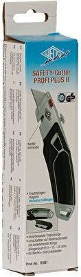 Wedo Cutter Profi Plus Ii 5 Replacement Blades Silver Black