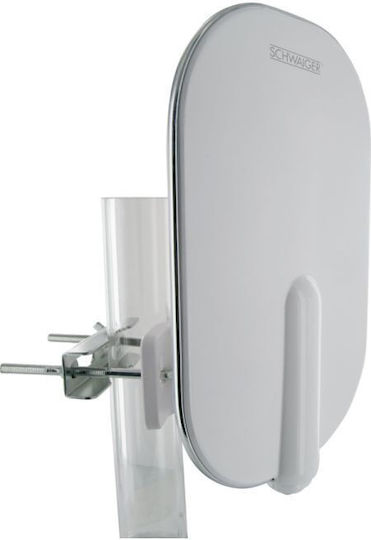 Schwaiger DTA4000011 Antenă TV Externă (nu Necesită Alimentare) Albă