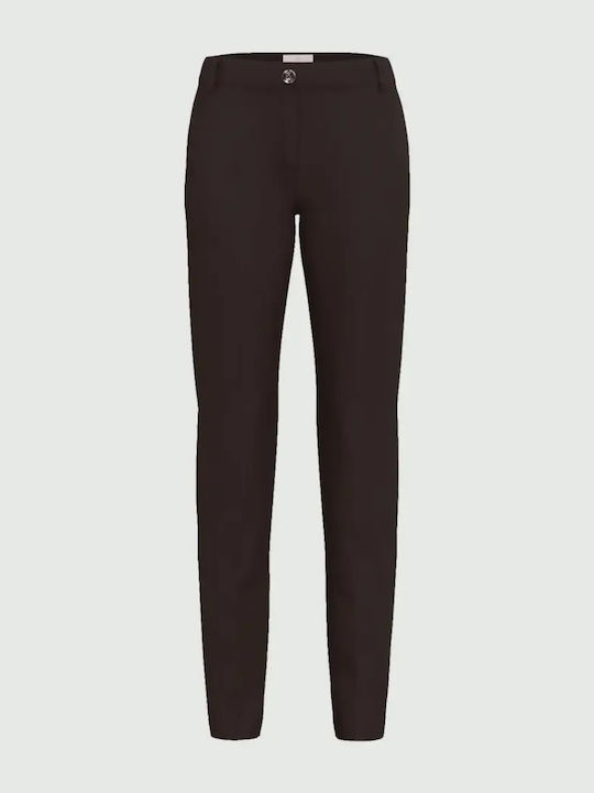 Women's Dark Brown Suit in Regular Fit