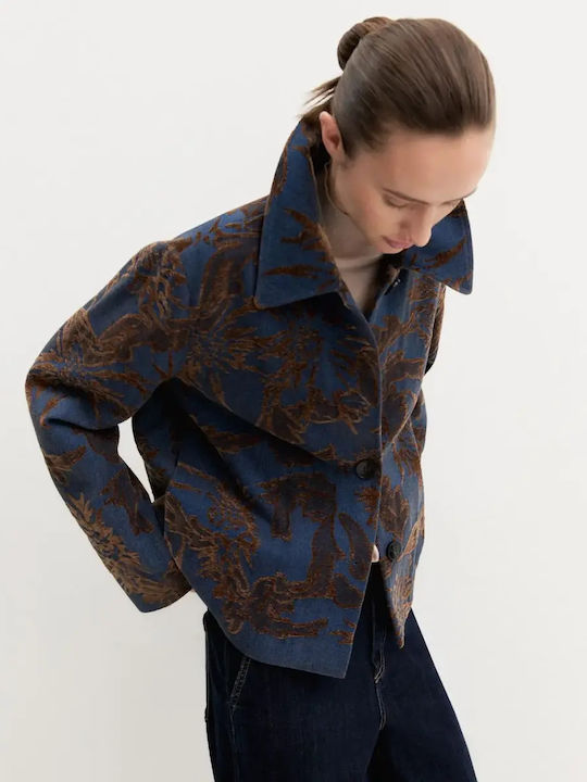 Women's Denim Jacket Denim Blue
