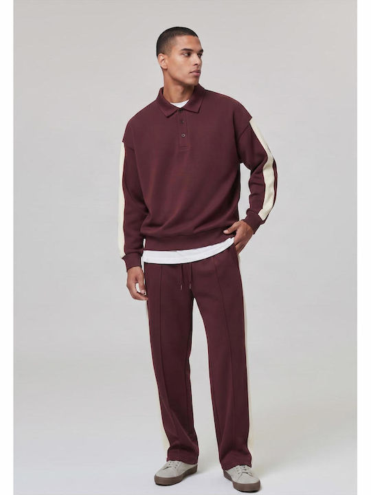 Sweatpants Without Elastic Cherry
