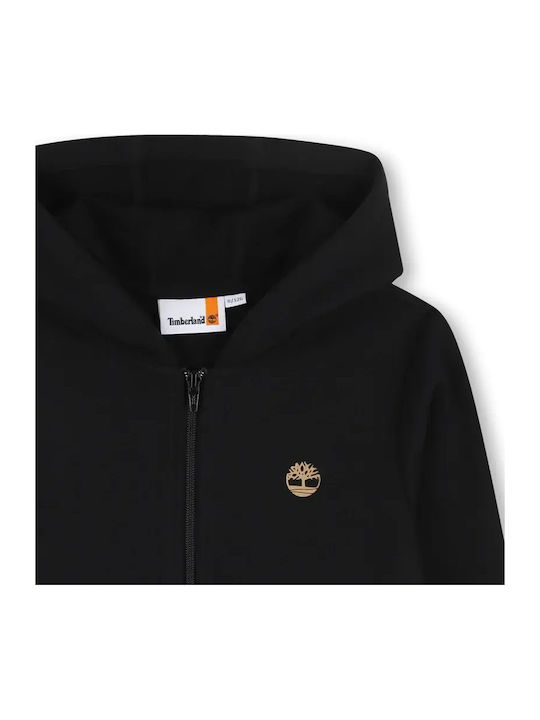 Kids Sweatshirt Cardigan Black