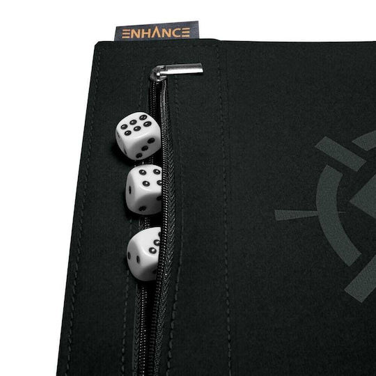 Enhance Tabletop Accessories Roll On A Scroll Dice Rolling Mat White