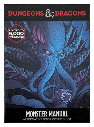 Dungeons & Dragons Ингот Monster Manual Алтернативна корица Ограничено издание