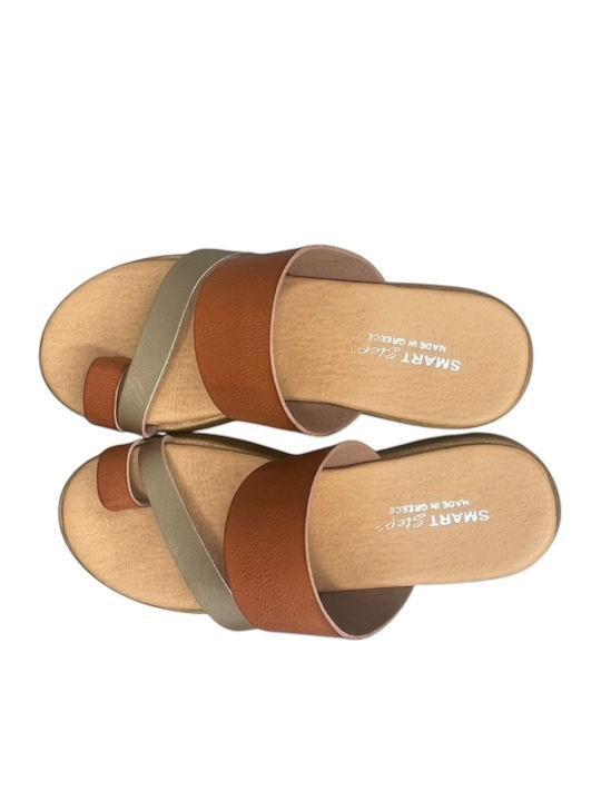 Sommer Damenplattformen Im Stil Goldene Pantoffeln