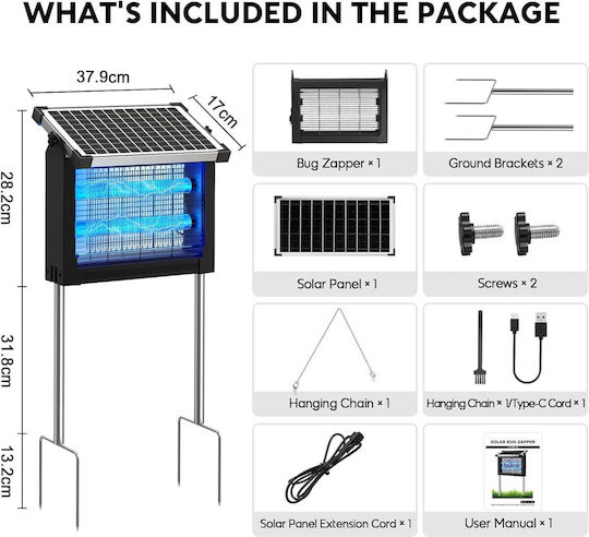 Lampa Ηλιακή με Πλέγμα Lampa Ηλιακή με Πλέγμα
