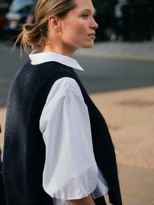 Long Sleeve Women's White Shirt