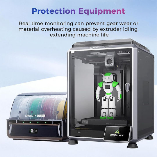 Creality Cfs-c Buffer Cl-cfs-c-dljc Modul de Detectare a Ruperii Filamentului Senzor Consumabil în Timp Real Protecție pentru Extruder Compatibil cu Imprimante 3D K1 Max K1c K1 K1 Se Accesoriu Original