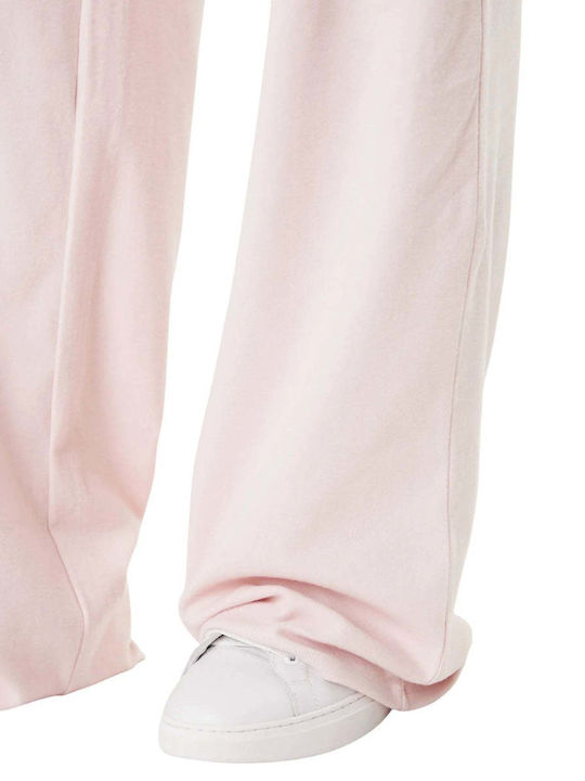 Pantaloni de Trening cu Elastic Roz