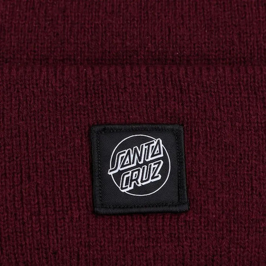 Шапка Unisex Плетена в Лилав цвят