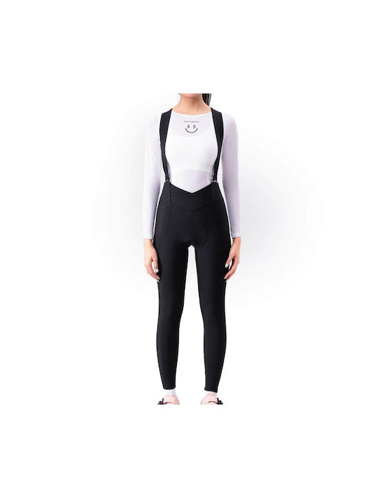 Rockbros Pantaloni De Ciclism Pentru Femei Cu Bretele Negri