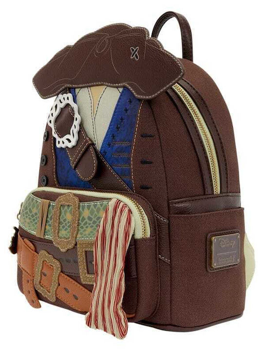 Loungefly Παιδική Τσάντα Πλάτης Καφέ 27x11x22εκ. Mini