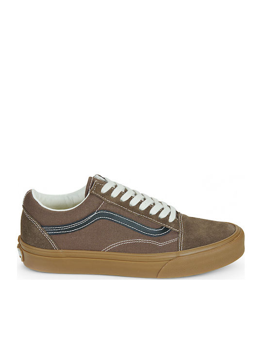 Old Skool Damen Sneakers Braun