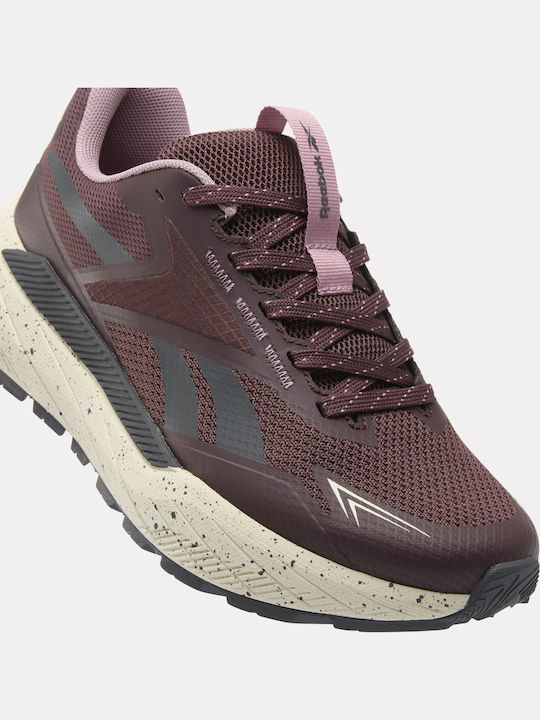 Base Trail Damen Sneakers Cocoa / Flieder