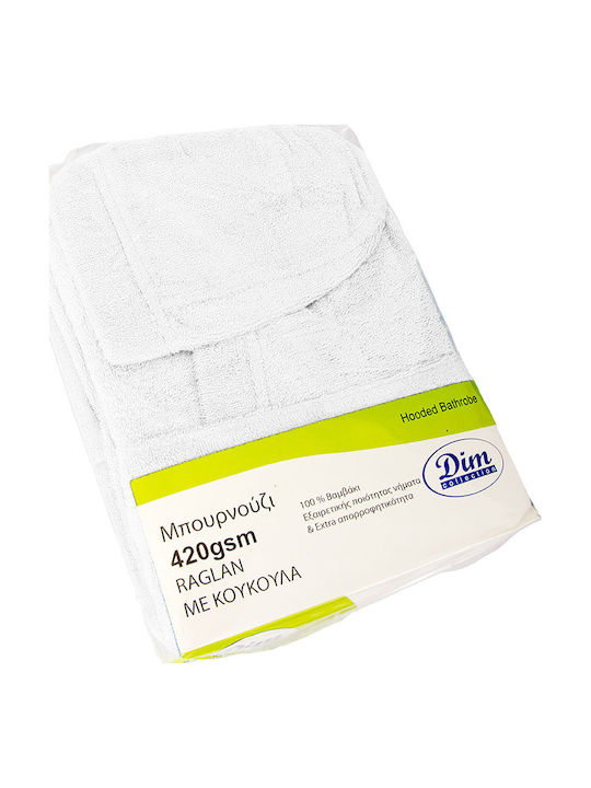 Dimcol 3010 Халат Бял 420гр/м²