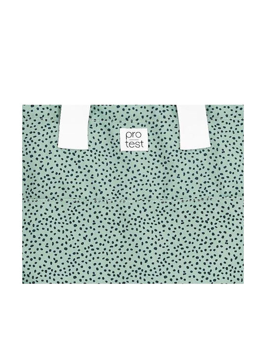 Stoff Damen Schulter Tasche Türkis