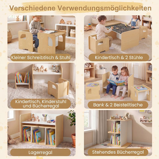 Kinder Maletisch für Malerei Costway