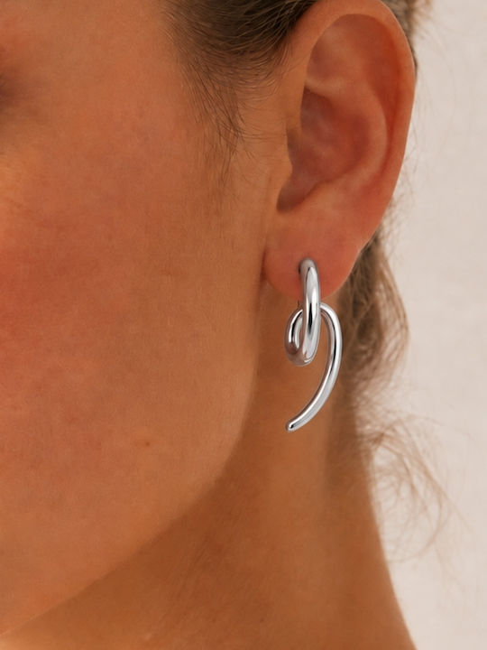 Geometrische Ohrringe 4962511-Silber