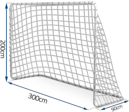 NEO Sport Poartă de fotbal 300x200x90cm