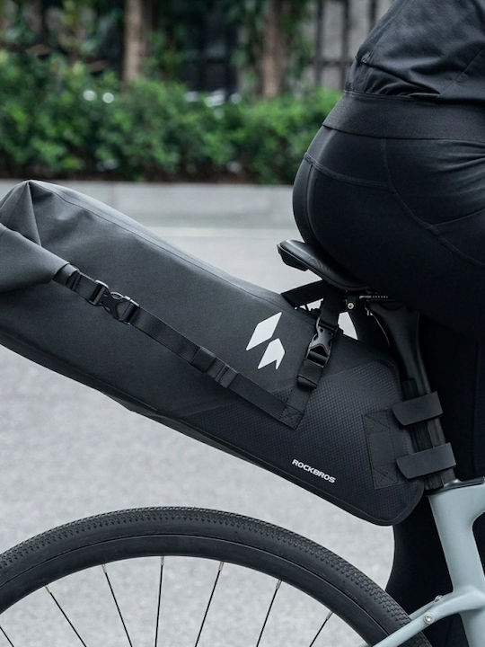 Rockbros Rockbros Fahrradtasche Satteltaschen 13lt Schwarz
