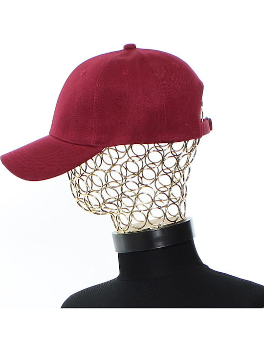 Sapcă Unisex One Size Buticcochet Poliester Culoare Full Face Burgundy Pal1770